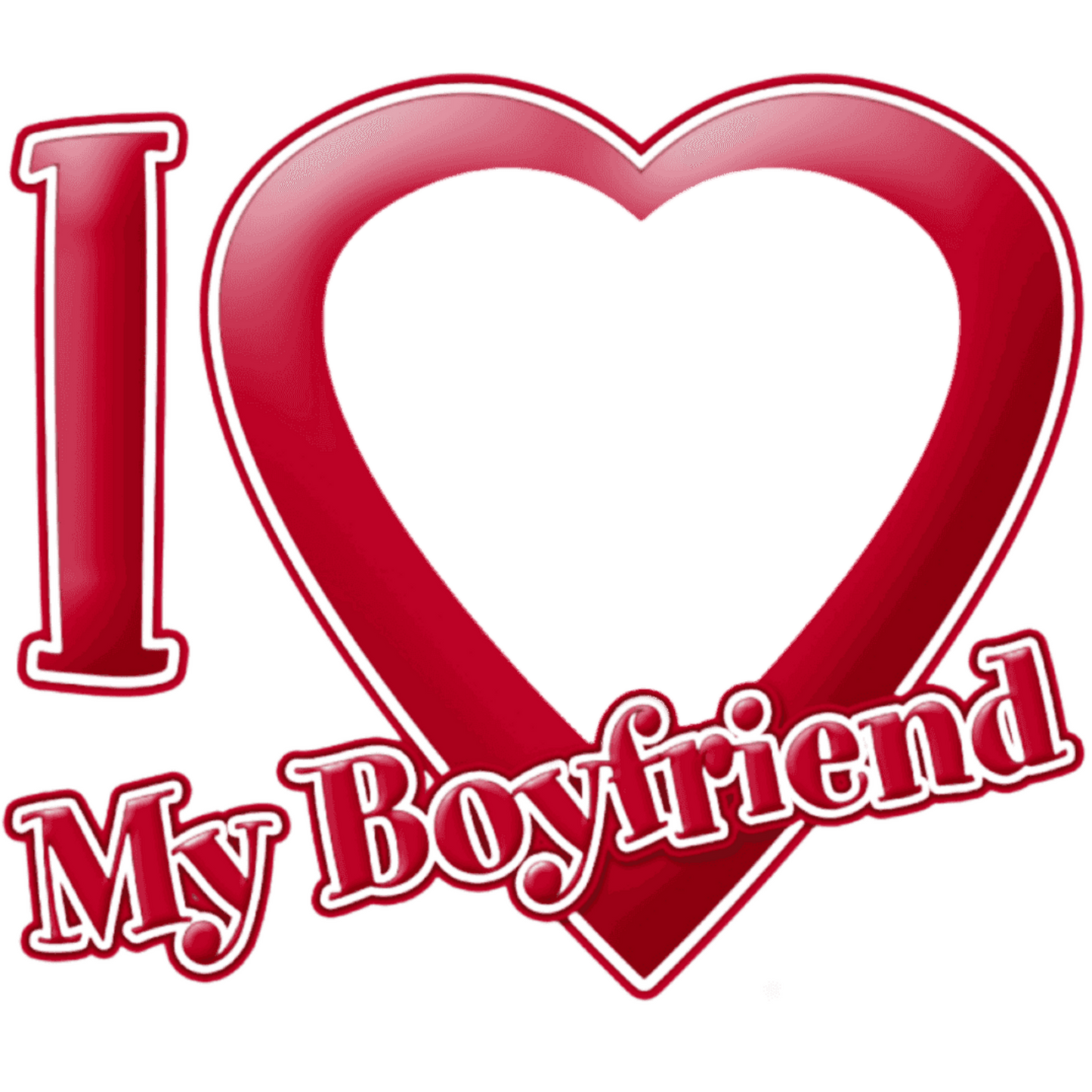 Custom I Love My Boyfriend Magnets